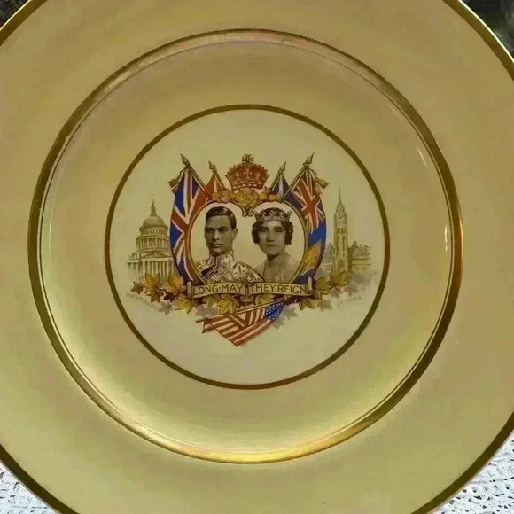 1939 Commemorative Plate King George VI  
by Pareek Johnson Bros - Picture 8 of 16